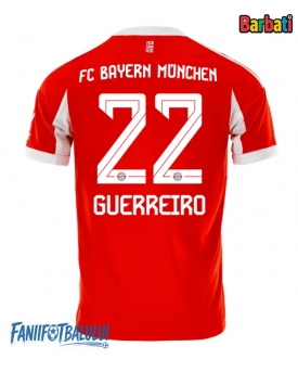 Bayern Munich Raphael Guerreiro #22 Tricou Fotbal Replică 2025-26 Barbati Acasa